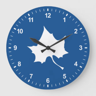 Grande Horloge Ronde Indiana State Leaf