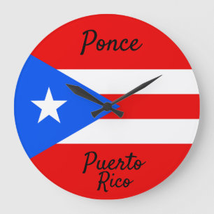 Grande Horloge Ronde Indicateur Porto Rico