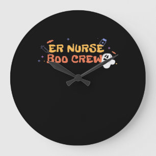 Grande Horloge Ronde infirmière infirmière Boo Crew Urgence infirmière