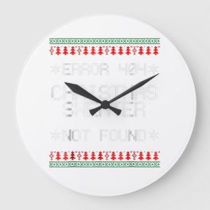 Grande Horloge Ronde Ingénieur logiciel informatique Amoureux amusants