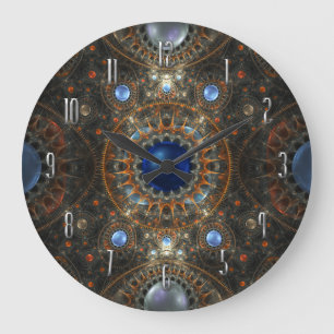 Grande Horloge Ronde Inside my head's machinery Wall Clock