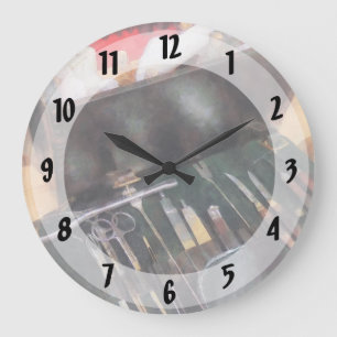 Grande Horloge Ronde Instruments Médicales de guerre civile