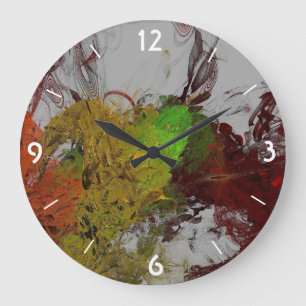 Grande Horloge Ronde Invasion de Colour