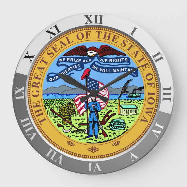 Grande Horloge Ronde Iowa (Recto)