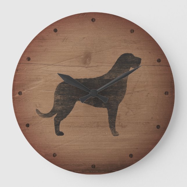 Grande Horloge Ronde Irish Wolfhound (Recto)