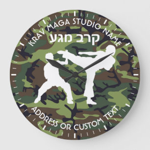 Grande Horloge Ronde Israël Combat Krav Maga Studio Owner