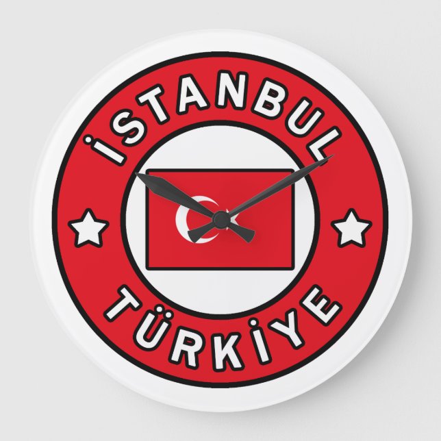 Grande Horloge Ronde Istanbul Türkiye (Recto)