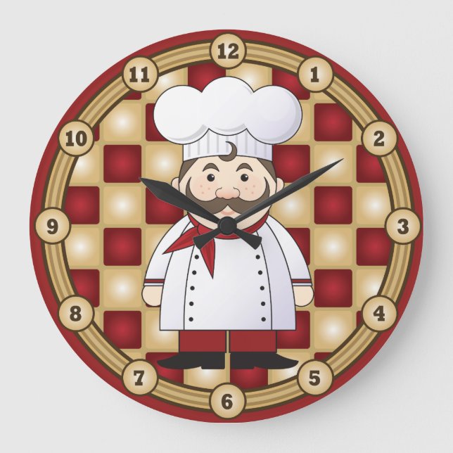 Grande Horloge Ronde Italian Chef (Recto)
