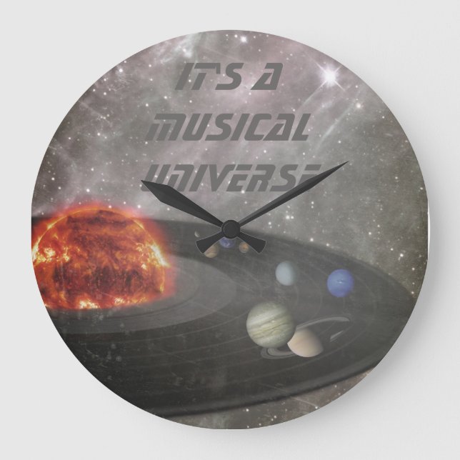 Grande Horloge Ronde It's a Musical Universe (Recto)