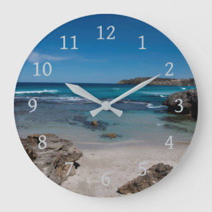 Grande Horloge Ronde It's time to go paradise