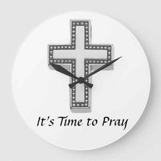 Grande Horloge Ronde It's Time to Pray (Recto)