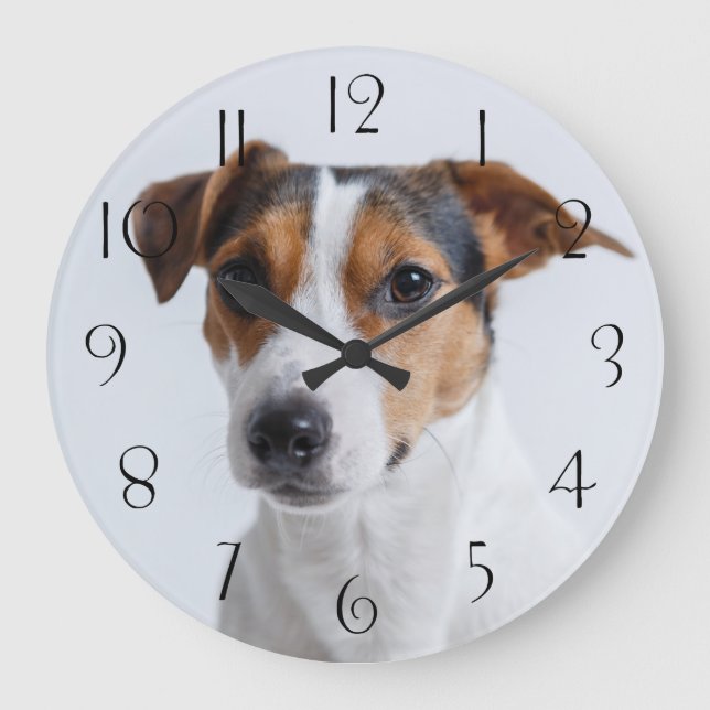 Grande Horloge Ronde Jack Russell (Recto)