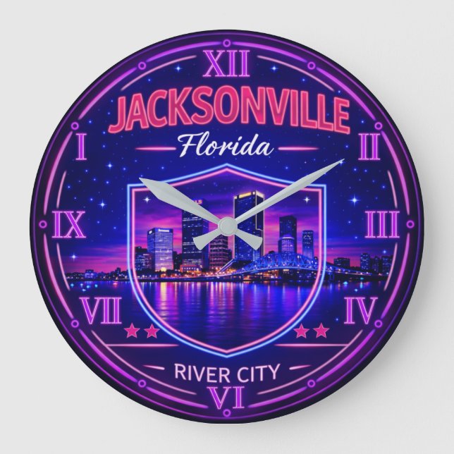 Grande Horloge Ronde Jacksonville Florida Riverfront  (Recto)