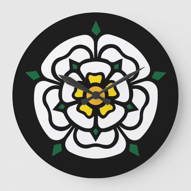 Grande Horloge Ronde Jacobite - Stuart - Rose York (Recto)