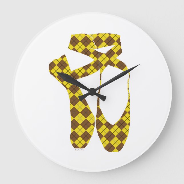 Grande Horloge Ronde Jacquard Ballet Team Pointe (Recto)