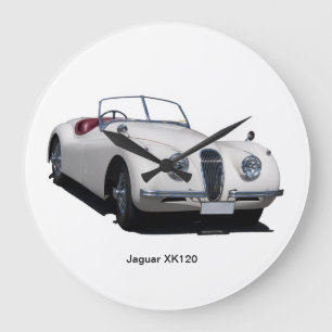 Grande Horloge Ronde Jaguar XK120