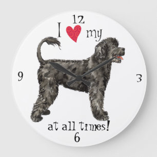 Grande Horloge Ronde J'aime mon PWD