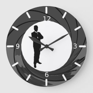 Grande Horloge Ronde James Spy