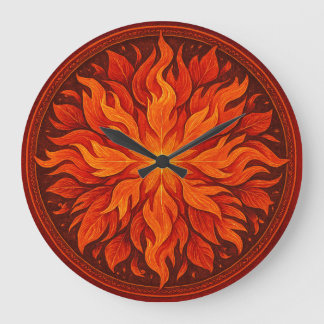 GRANDE HORLOGE RONDE JARDIM DE FOGO