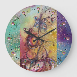 GRANDE HORLOGE RONDE JARDIN DES OMBRES PERDUES, PLANTE MAGIQUE DE BOUTE