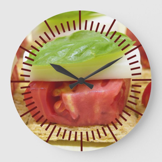 Grande Horloge Ronde Jardin frais (Recto)