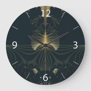 Grande Horloge Ronde Jardin Magique