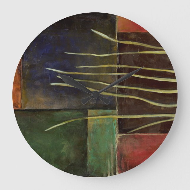 Grande Horloge Ronde Jardin Zen I (Recto)