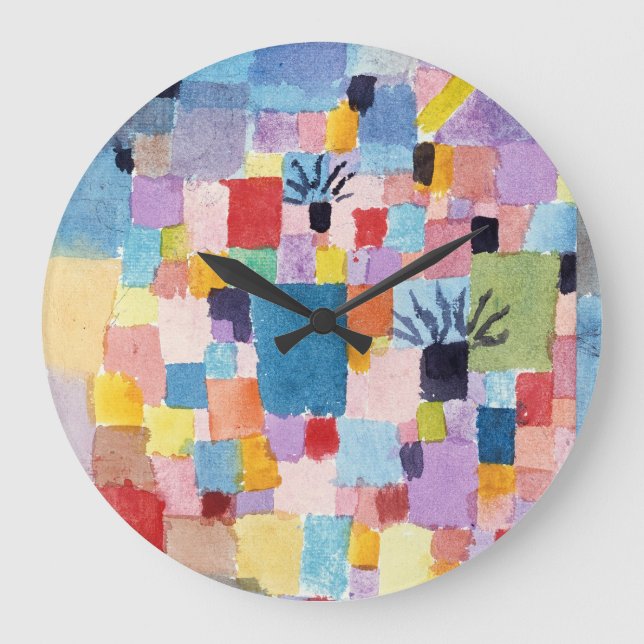 Grande Horloge Ronde Jardins du Sud | Paul Klee | (Recto)