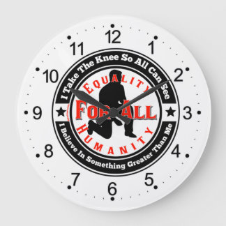 Grande Horloge Ronde Je Prends Le Genou