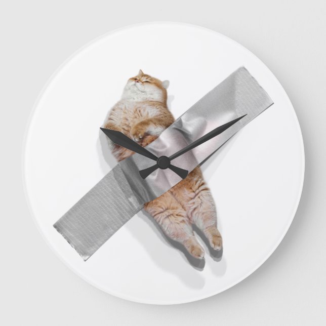 Grande Horloge Ronde Je suis la meilleure banane ! (Recto)