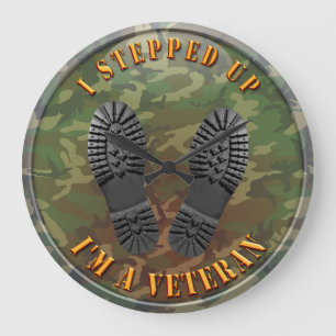 Grande Horloge Ronde Je suis un vétéran