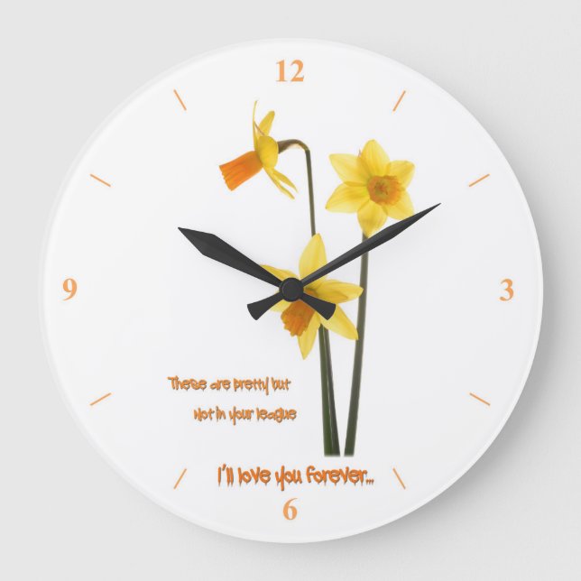 Grande Horloge Ronde Je T'Aime (Recto)