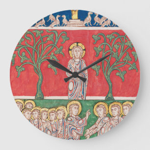 Grande Horloge Ronde Jésus-Christ et les 12 Apôtres