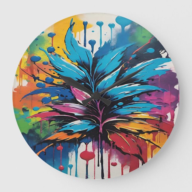 Grande Horloge Ronde Jetons de poker (Recto)