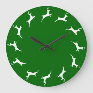 Grande Horloge Ronde Jeux du Renne
