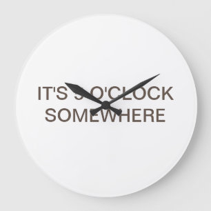 Grande Horloge Ronde Jimmy Buffett