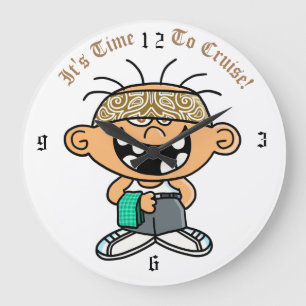 Grande Horloge Ronde Jimmy Lowrider