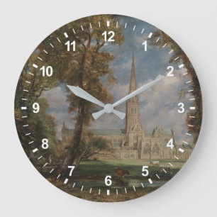 Grande Horloge Ronde John Constable Cathédrale de Salisbury de Bish