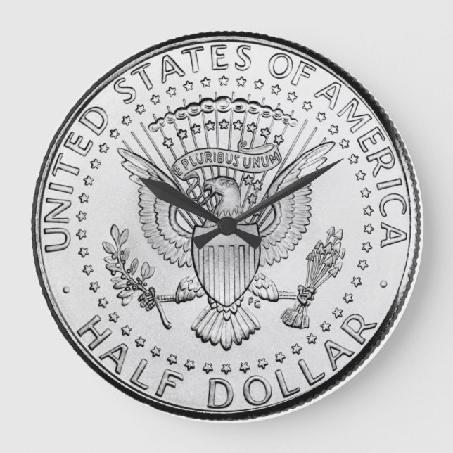 Grande Horloge Ronde John F. Kennedy Half-Dollar (Recto)