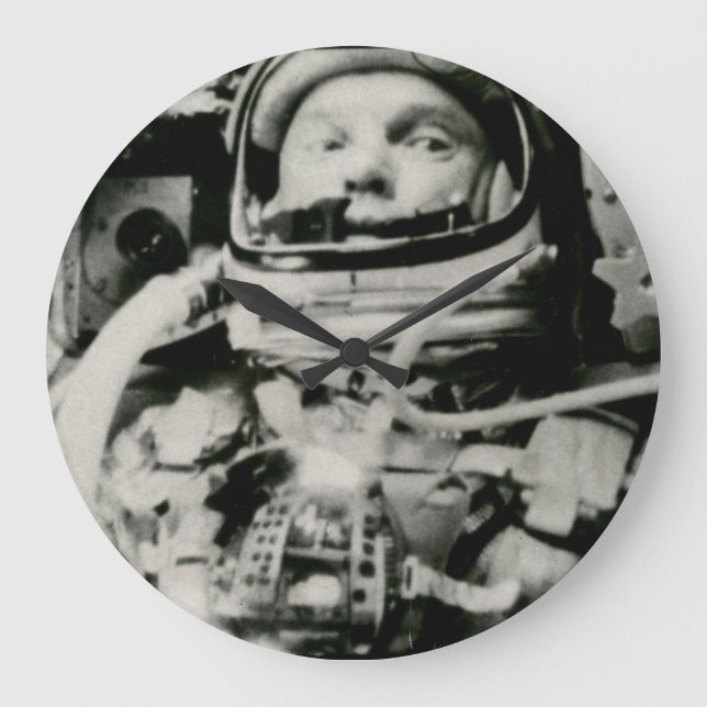 Grande Horloge Ronde John Glenn On The historic Flight Of Friendship 7 (Recto)