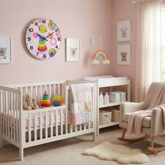 Grande Horloge Ronde Jouets pour Bébés et Articles de Puériculture Esse (Créateur téléchargé)