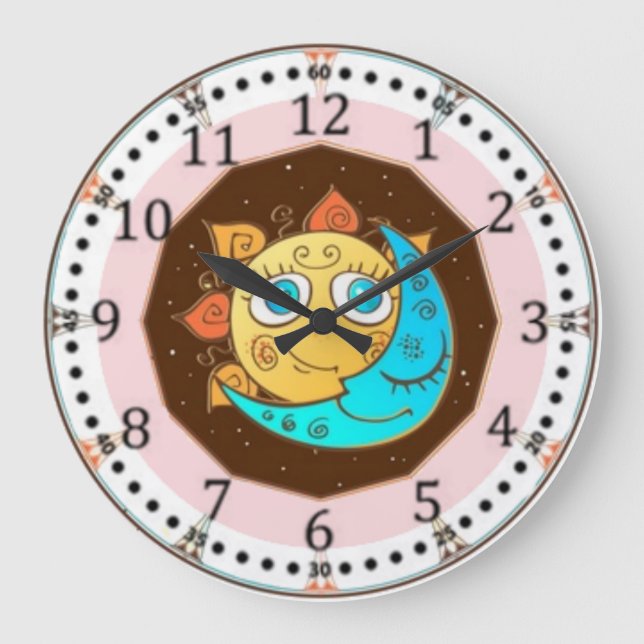 Grande Horloge Ronde Jour et nuit (Recto)