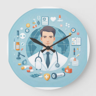 Grande Horloge Ronde "Journée de la pharmacie : honorer les piliers de