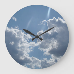 Grande Horloge Ronde Jours nuageux