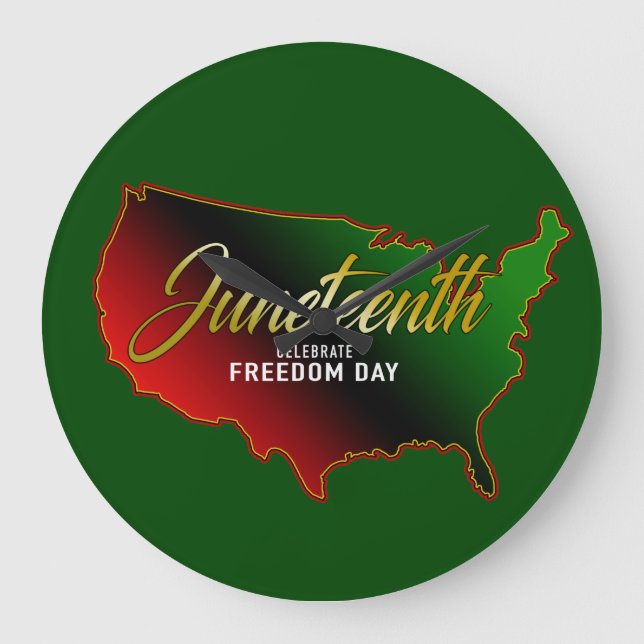 Grande Horloge Ronde Juneteenth Large Clock (Recto)