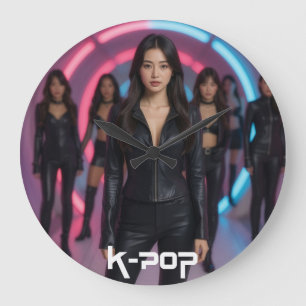 GRANDE HORLOGE RONDE K-POP