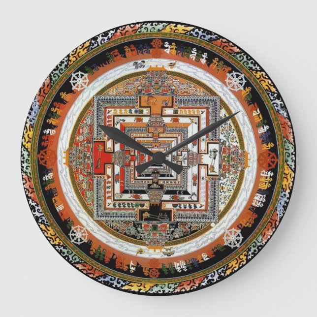 Grande Horloge Ronde Kalachakra Mandala (Recto)