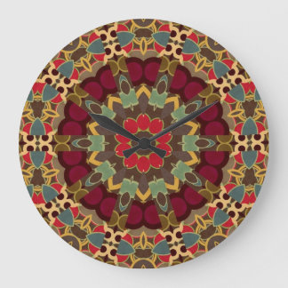 Grande Horloge Ronde Kaleidoscope