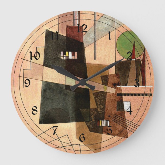 Grande Horloge Ronde Kandinsky (Recto)