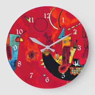 Grande Horloge Ronde Kandinsky - Mit und Gegen (avec et contre)
